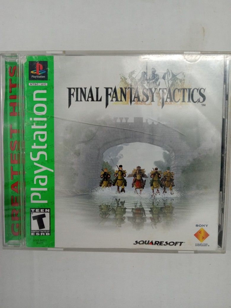 Playstation- Final Fantasy Tactics