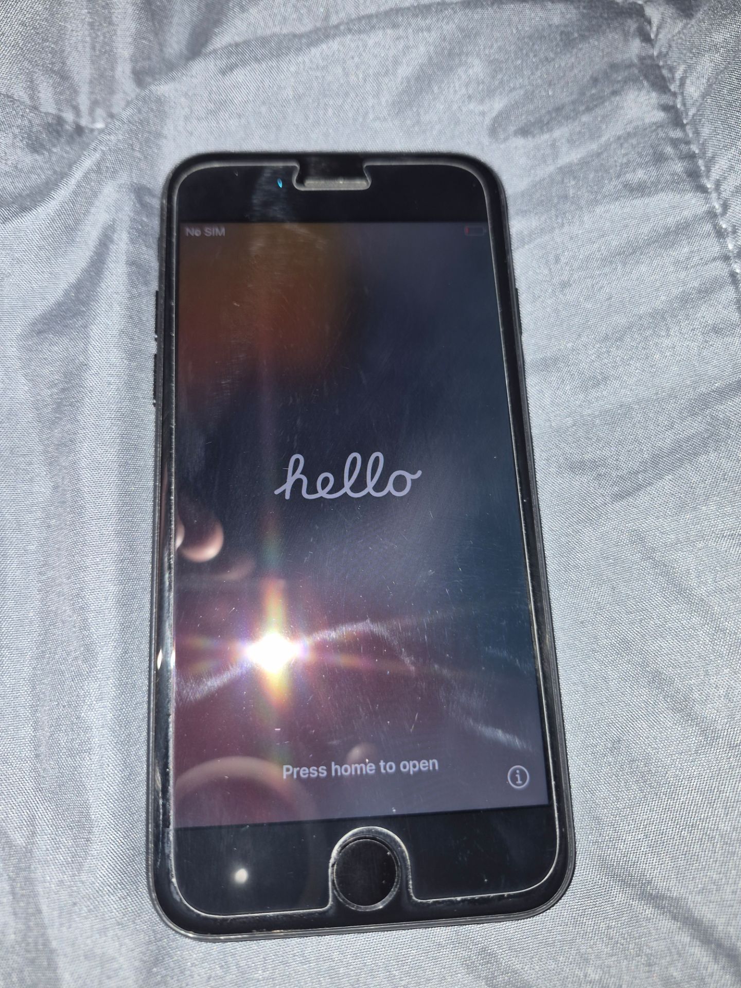Black iphone 7 (128GB)