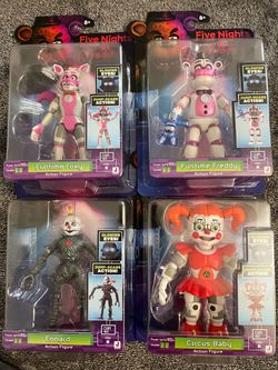Five Nights at Freddy’s Sister Location Figures set of 4