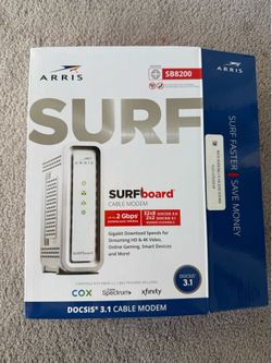 Arris surfboard modem