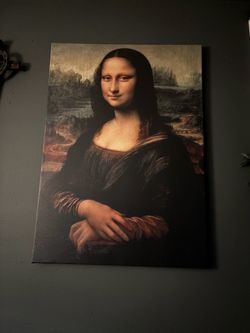 Mona Lisa room poster