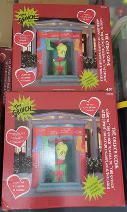 7 Foot Grinch Inflatable