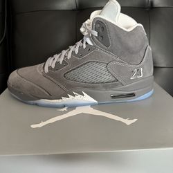 Air Jordan 5 Wolf Grey Size 12