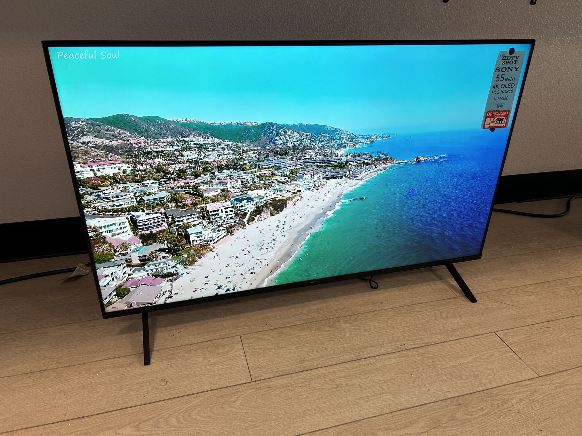 Sony 55” 4k Smart Tv K55s30
