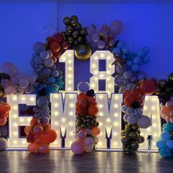 Marquee Letters And Numbers