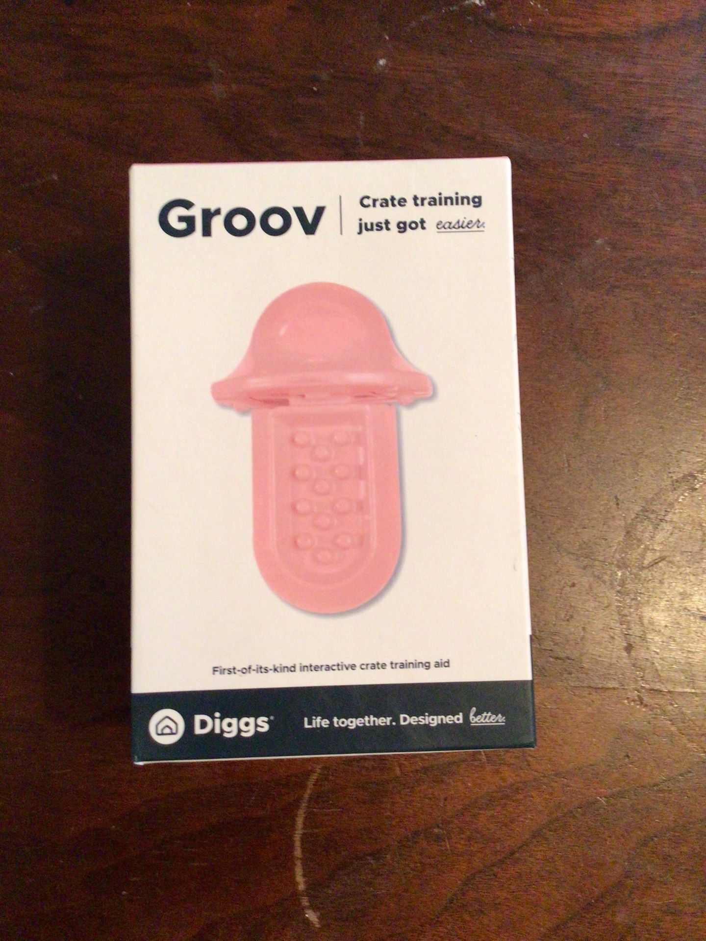 Diggs Groov Dog Training Toy / Dog Crate Training Toy Sealed, NEW