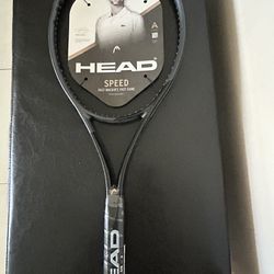 New tennis Racket. Head Speed Pro Black. Grip Size. 3. Length 27 inch.