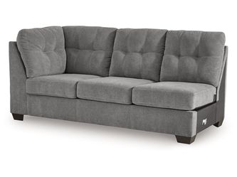 Marleton Gray Left-Arm Facing Sofa