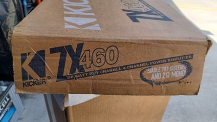 Kicker Zx460 Old School Amp