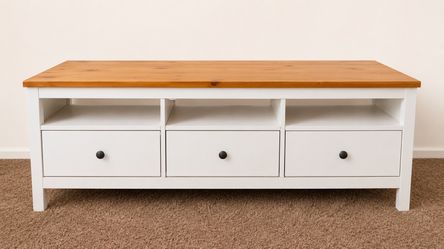 White TV  Stand