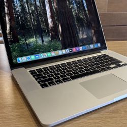 Apple MacBook Pro 15” Retina i7/16GB/500GB SSD $350 