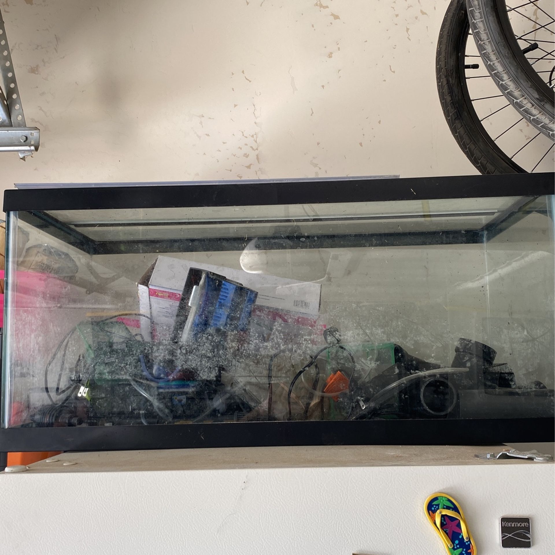 40 Gal. Tank With Filter Bubbler & Heater