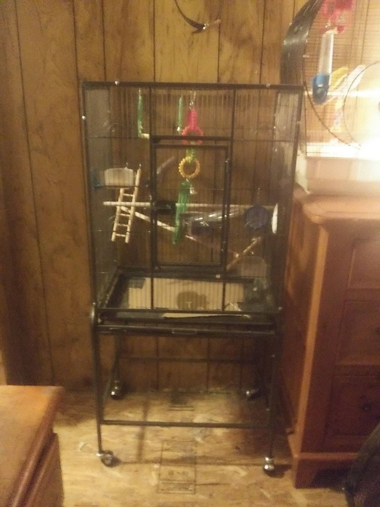 Large bird cage 53 high 2 ft wide