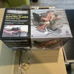 3-1/4 in. Planer with Dust Bag In box With manual