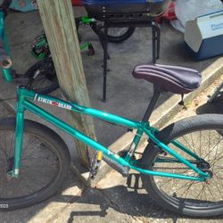 Stolen Saint 24" BMX Bike (21.75" Toptube) (Chameleon Green)

