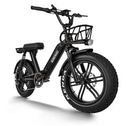 Himiway Escape E bike Electric Bicycle Moped Style Long Range Mountain Bike All Terrain Fully Loaded Upgraded