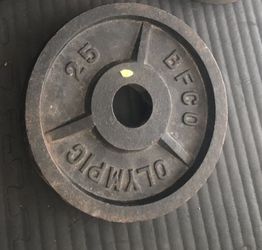 25 Lbs Olympic Weight