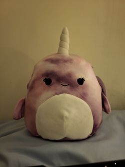 Squishmallow Narwhal Plush Toy