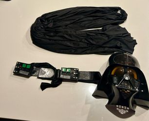 Darth Vader Costume Set – Mask, Cape & Belt