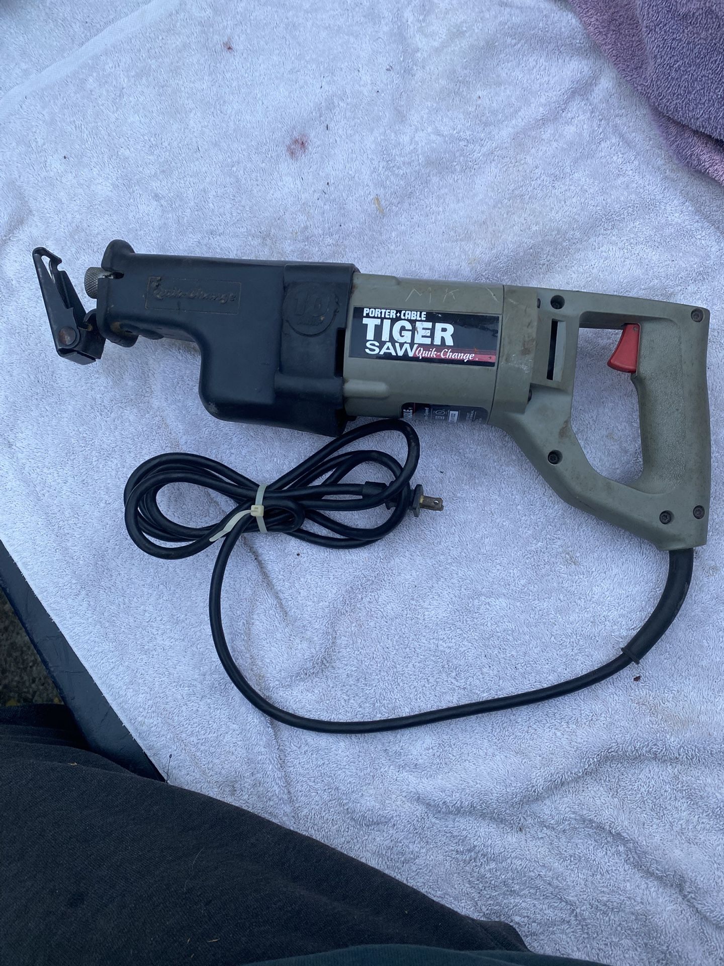 Porter Cable Reciprocating Saw/case