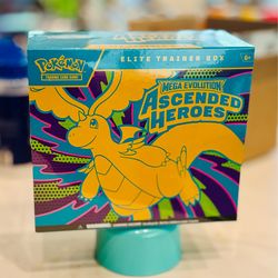SEALED Pokemon TCG Mega Evolution Ascended Heroes ETB Elite Trainer Box Exclusive