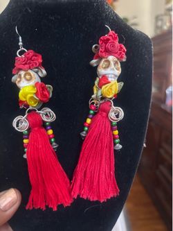 Dia de Los Muertos earrings