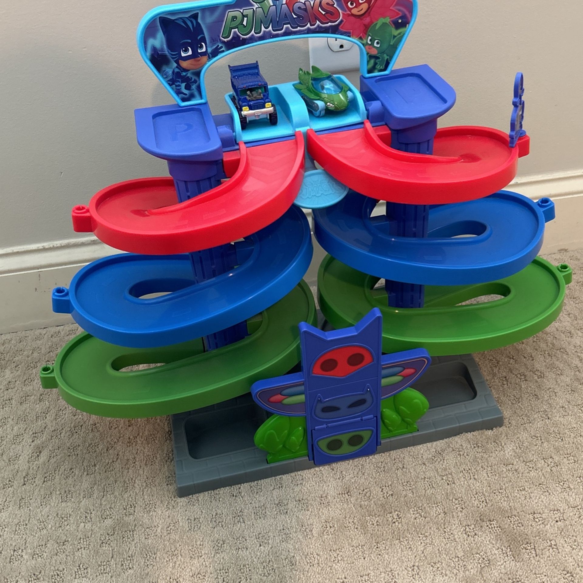 Pj masks nighttime adventures spiral track