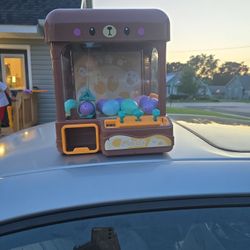 Mini Claw Machine for Kids Adults with Prizes,Volume Control
