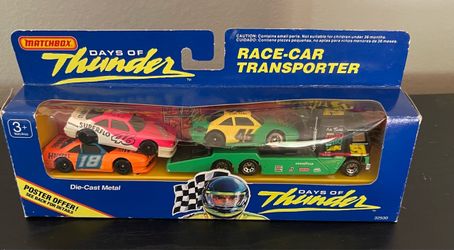 Matchbox Days of Thunder Race-Car Transporter Set