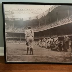 New York Yankee Fans! Babe Ruth Farewell 