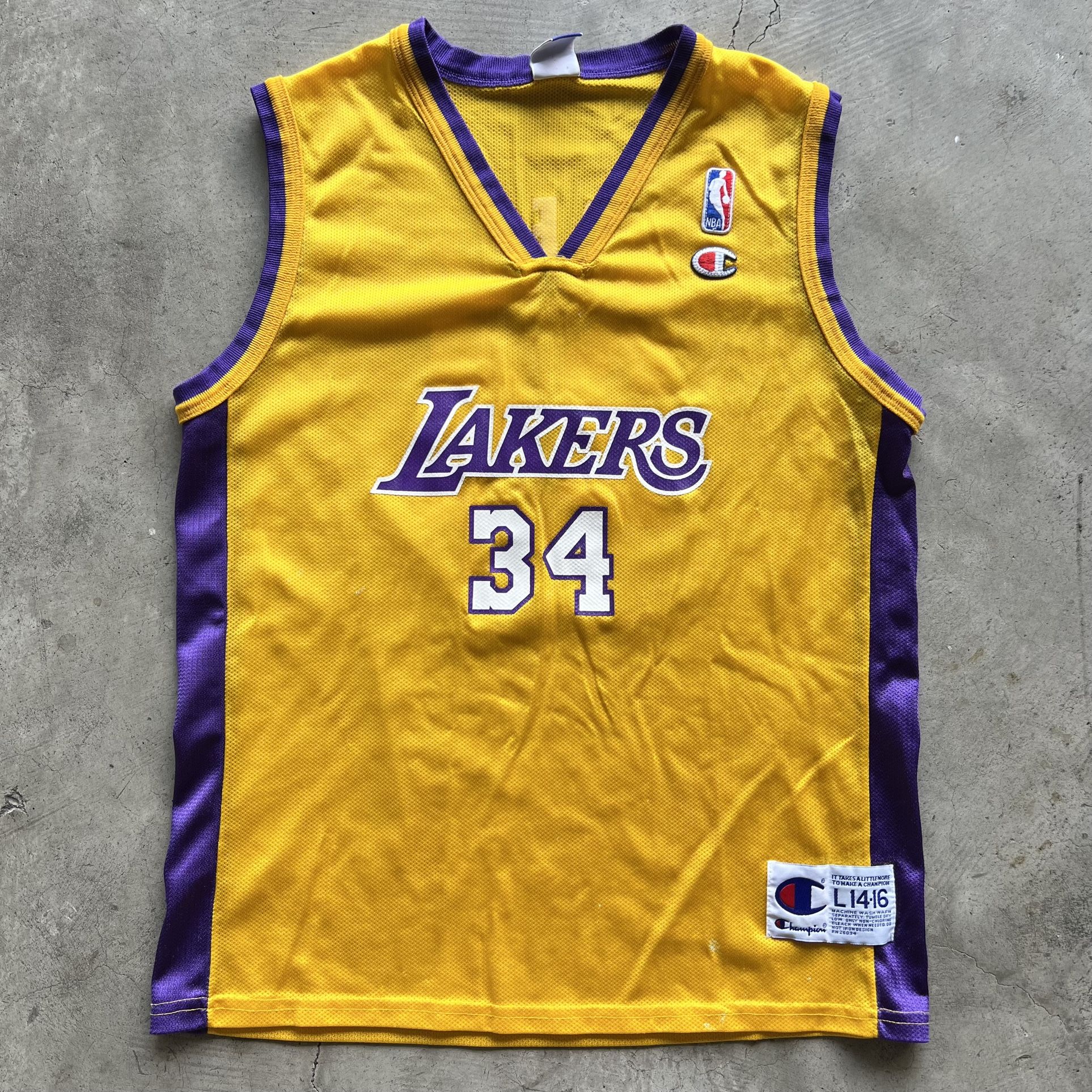 Vintage Shaq Lakers Jersey (Youth) for Sale in Oxnard, CA - OfferUp