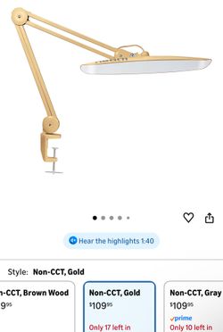 Desk Lamp with Clamp