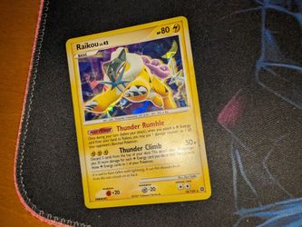 Raikou 16/132 CRACKED ICE HOLO promo MOD PLAY