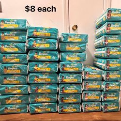 pampers size 2, 3, 4