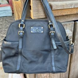 Kate Spade Maise Union Square black satchel