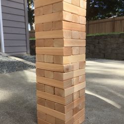 Giant Jenga Game GRADUATION GIFT