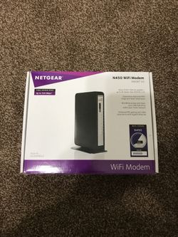 Netgear wifi cable modem