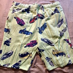 Billionaire Boys Club Car Clash Shorts Featuring An All-over Graphic Print. XL