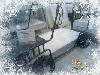 Geep bed ready for Christmas present