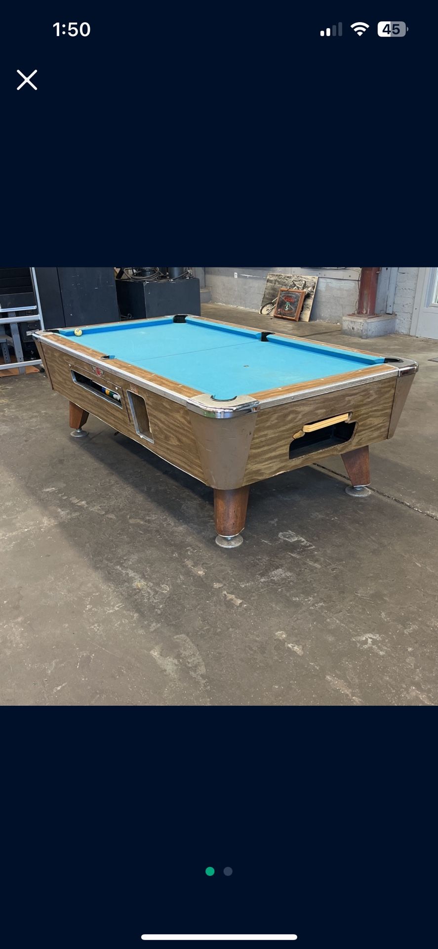 VALLEY Slate Pool Table