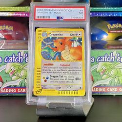2002 Dragonite 9/165 Expedition Holo Rare Pokmon Card PSA 7 for Sale in  Anaheim, CA - OfferUp