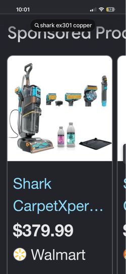 Shark CarpetXpert Upright Vacuum with Attachments
