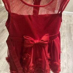Stunning Rose Dress Paid $75 Size 4T 