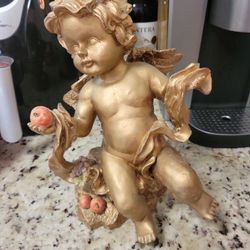 Beautiful Gold-leafed Angel