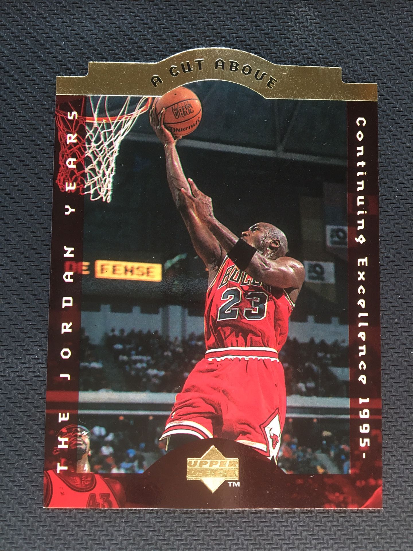 1996 Upper Deck A Cut Above Michael Jordan