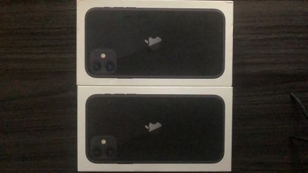 2 iPhone 11 boxes