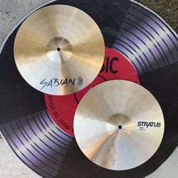 Sabian Stratus Series 14” Hi Hat Drum Cymbals BRAND NEW Retails for $359