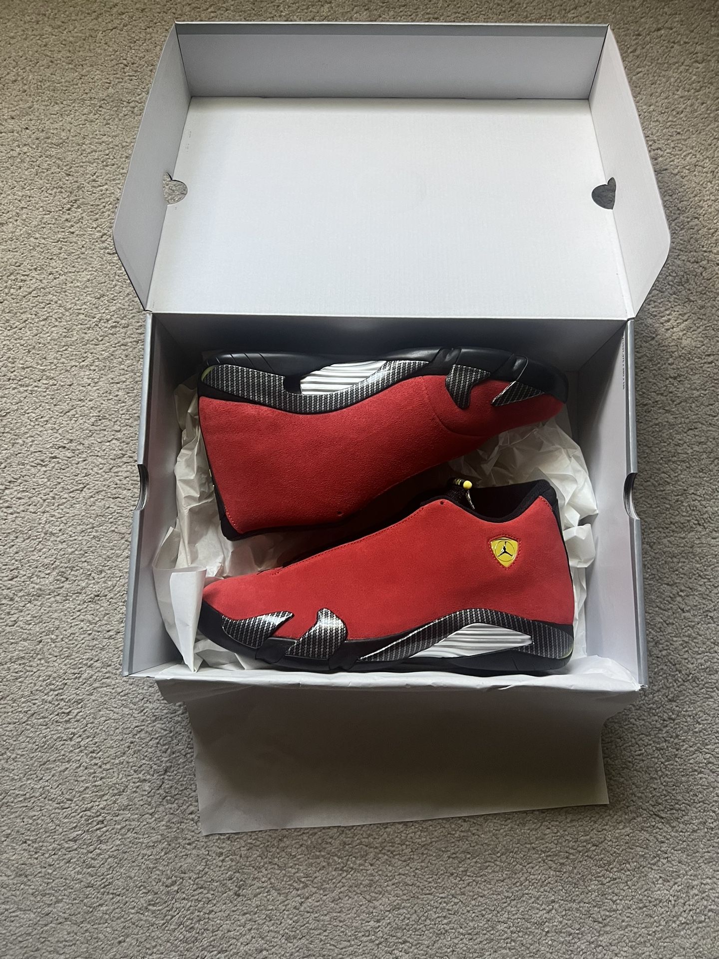 Jordan 14 “Ferrari” size 12