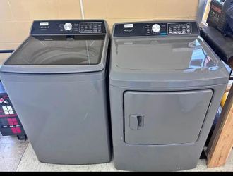 Washer and Dryer front loader set.-delivery available