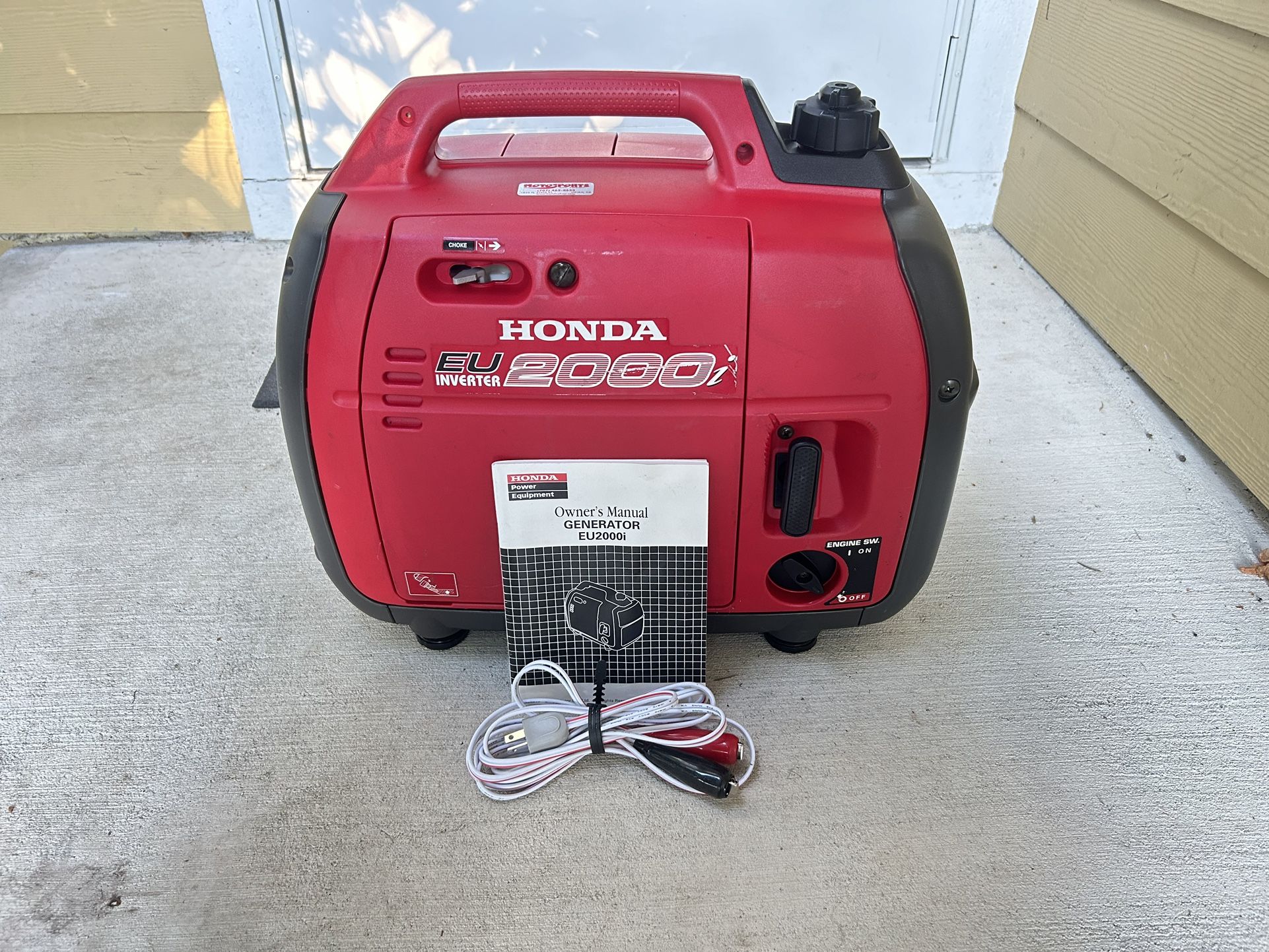 Honda eu2000i Generator Made In Japan Works Great
